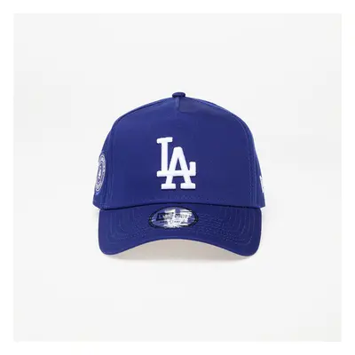 Cap New Era Los Angeles Dodgers Aframe MLB Patch Cap Dark Royal/ White