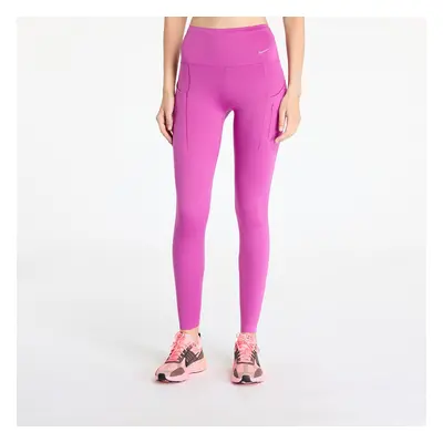 Hosen Nike Go Women's Firm-Support High-Waisted Full-Length Leggings with Pockets Hot Fuchsia/ B