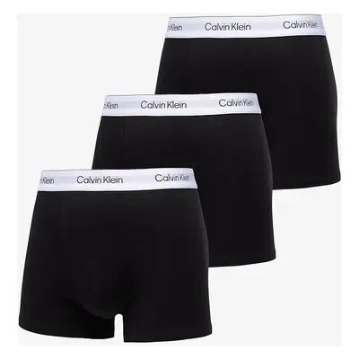 Calvin Klein Relaxed Fit Cotton Stretch Trunk 3-Pack Black