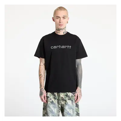 T-shirt Carhartt WIP Rivet Script T-Shirt UNISEX Black