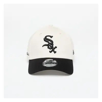 Cap New Era Chicago White Sox 9FORTY Side Script Adjustable Cap Ivory/ Black