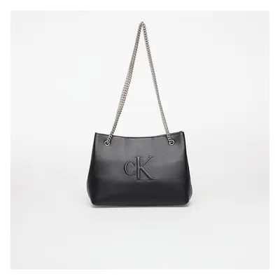 Tasche Calvin Klein Jeans Sculpted Chain Shoulder Bag Black