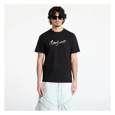 T-shirt Carhartt WIP S/S Drip Script T-Shirt UNISEX Black