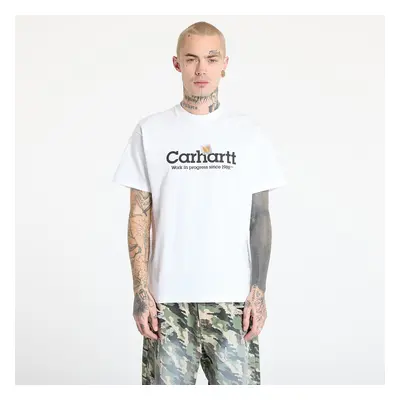 T-shirt Carhartt WIP S/S Label Script T-Shirt UNISEX White