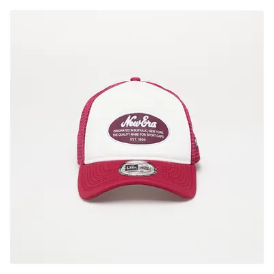 Cap New Era 9FORTY Af Oval Foam Patch Trucker Cap White/ Chj