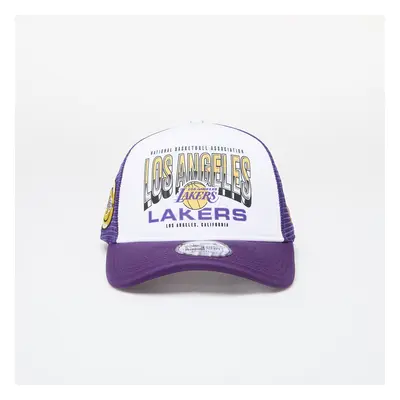 Cap New Era Los Angeles Lakers NBA Team Colour 9FORTY E-Frame Adjustable Trucker Cap True Purple