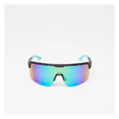 Sonnenbrillen Horsefeathers Scorpio Sunglasses Black Splash/ Mirror Green