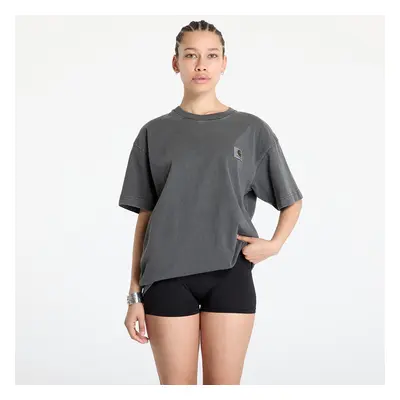 T-shirt Carhartt WIP Nelson Short Sleeve T-Shirt UNISEX Graphite Garment Dyed