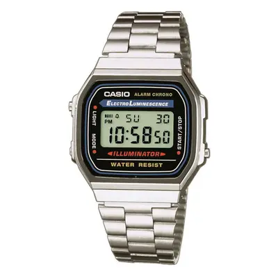 Armbanduhr Casio A168WA 1YES Silver