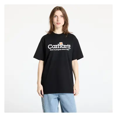 T-shirt Carhartt WIP S/S Label Script T-Shirt UNISEX Black