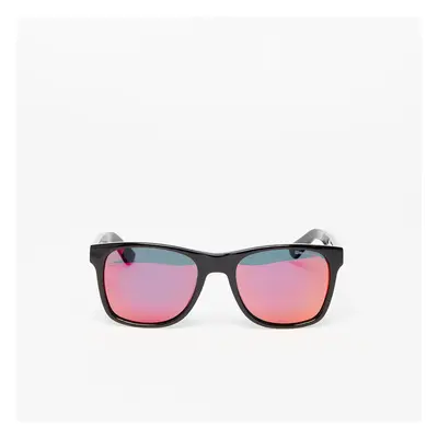 Sonnenbrillen Horsefeathers Foster Sunglasses Gloss Black/ Mirror Red
