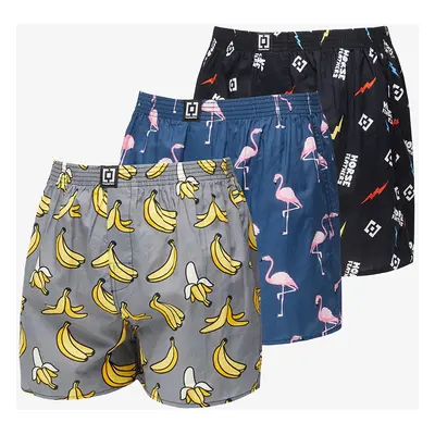 Trunks Horsefeathers Manny Boxer Shorts Grey/ Bananas Print