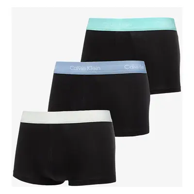 Calvin Klein Cotton Stretch Low Rise Trunk 3-Pack Black