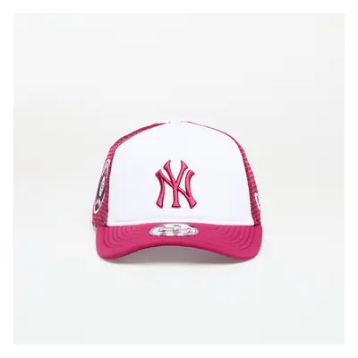 Cap New Era New York Yankees MLB 9FORTY World Series E-Frame Trucker Adjustable Cap Dark Red