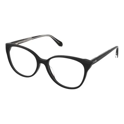 Crullé Unwind C1 | Brille mit Sehstärke | Virtuelle Anprobe | Kunststoff | Cat Eye | Schwarz