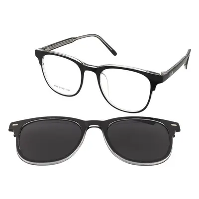 Crullé Pin C3 Clip-on | Brille mit Sonnenclip | Virtuelle Anprobe | Unisex | Kunststoff