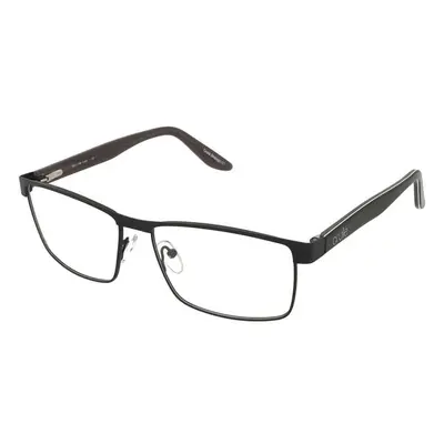 Crullé Strategic C1 | Brille mit Sehstärke | Virtuelle Anprobe | Metall | Rechteckig | Schwarz