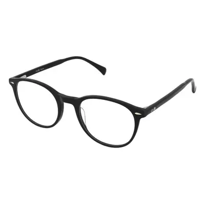 Crullé Value C1 | Brille mit Sehstärke | Virtuelle Anprobe | Kunststoff | Rund | Schwarz