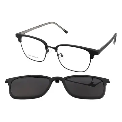 Crullé Fasten C4 Clip-on | Brille mit Sonnenclip | Virtuelle Anprobe | Unisex | Metall