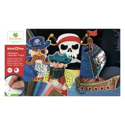Stick & Fun Mosaik - Piratenset