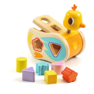 Steckpuzzle Huhn - Formen und Farben