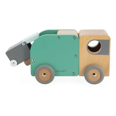 Holzwagen Bolid - Müllwagen