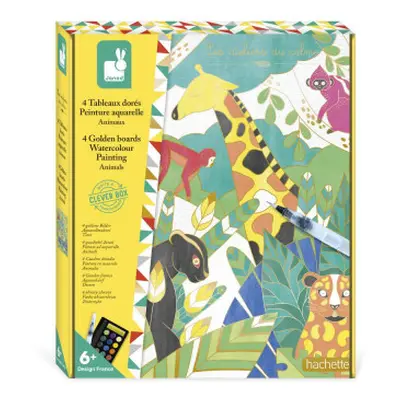 Kinderatelier maxi - Goldene Bilder Aquarellmalerei Tiere