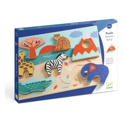 Holzpuzzle Savana Story