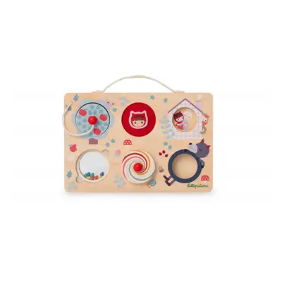 Lilliputiens - Activity Board - Rotkäppchen und Louis der Wolf