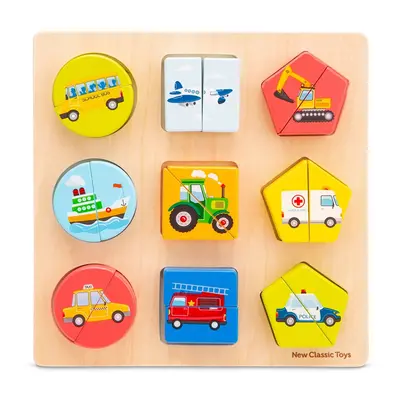 Holzpuzzle - Verkehrsmittel