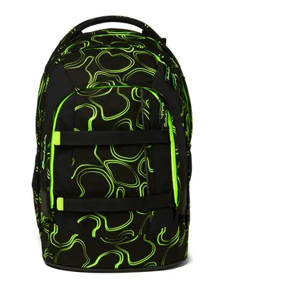 Studentenrucksack Ergobag Satch pack - Green Supreme