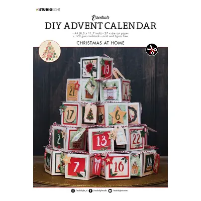 Adventskalender mit Abziehbarenbildern – Weihnachten zu Hause