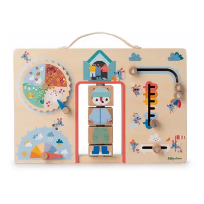 Lilliputiens - Activity Board - wir kleiden uns nach dem Wetter - Alice der Fuchs
