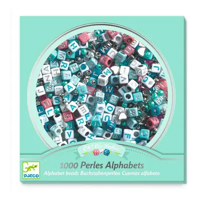 Alphabet Armbänder, Silber