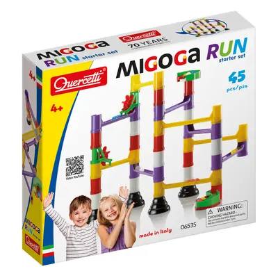 Migoga Marble Run - Murmelbahn Starter Set (45 Teile)