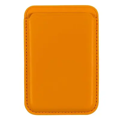 AlzaGuard PU Leather Card Wallet Compatible with Magsafe - gelb