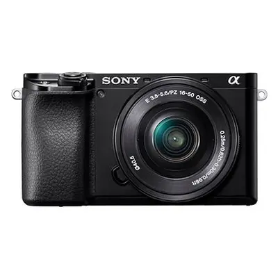 Sony Alpha A6100 schwarz + E PZ 16–50 mm f/3,5–5,6 OSS