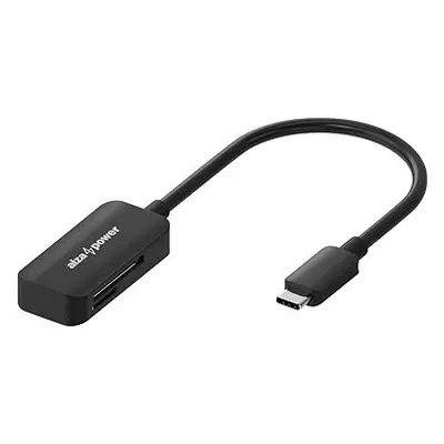 AlzaPower USB-C 3.2 Gen Memory Card Reader schwarz