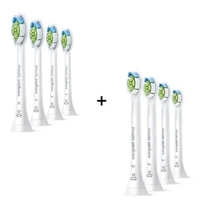 Philips Sonicare W Optimal White HX6064/10, Stück + Philips Sonicare Optimal Weiß HX6074/27, Stü