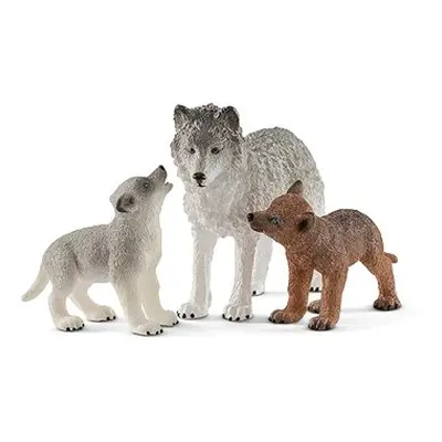 Schleich Wolf und junger Wolf