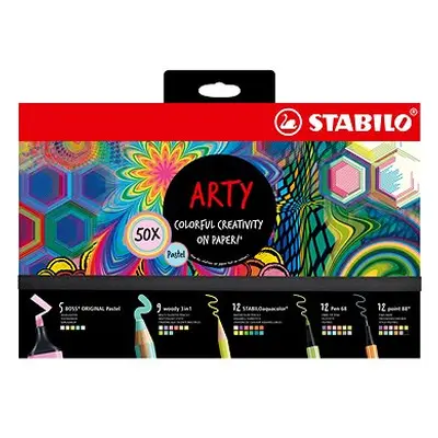STABILO ARTY - Stück - Textmarker, Buntstifte, Fineliner und Premium-Fasermarker