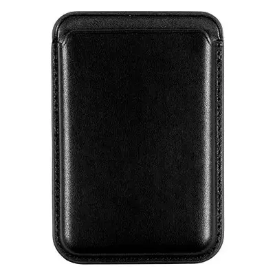 AlzaGuard PU Leather Card Wallet Compatible with Magsafe - schwarz