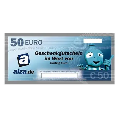 Elektronischer Geschenkgutschein Alza.de für den Kauf von Waren im Wert von €