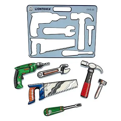 Liontouch Tool Set - Elektrische Bohrmaschine, Hammer, Säge, Schraubendreher, Schraubenschlüssel