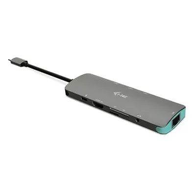 I-TEC USB-C Metal Nano Dockingstation 4K HDMI LAN + Power Delivery Watt