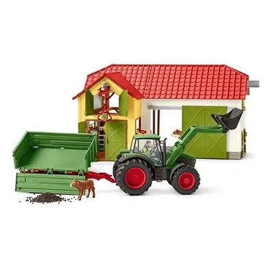 Schleich Farm World - Traktor mit Anhänger