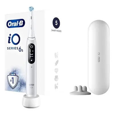 Oral-B iO Series 6s White Magnetische Zahnbürste