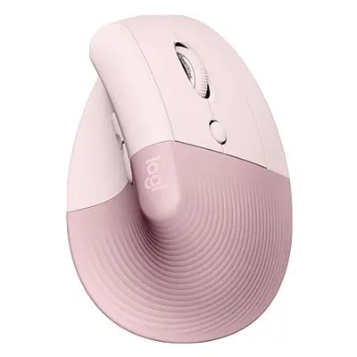 Logitech Lift Vertical Ergonomic Mouse Dark Rose