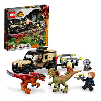 LEGO®️ Jurassic World Pyroraptor & Dilophosaurus Transport