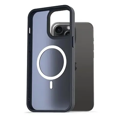 AlzaGuard Matte Case Compatible with MagSafe für iPhone Pro Max dunkelblau